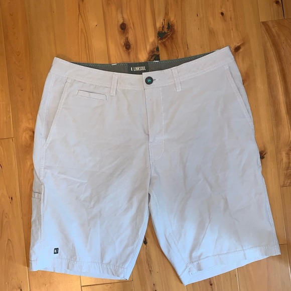 Men’s Light Gray Link soul Shorts - Picture 1 of 4